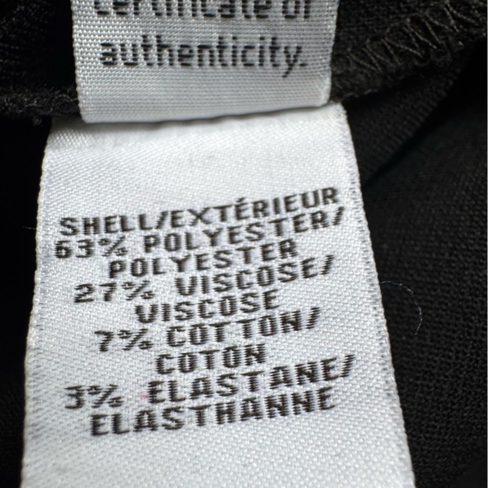 Diane Von Furstenberg Skirt Size 0 Authentic Black Stretch Pencil Knee Length - Picture 14 of 16